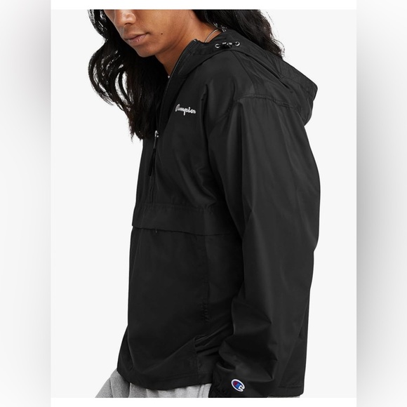 Brand New Champion Men's Stadium Packable Water Resistant Jacket Size Small, NWT - Picture 2 of 4